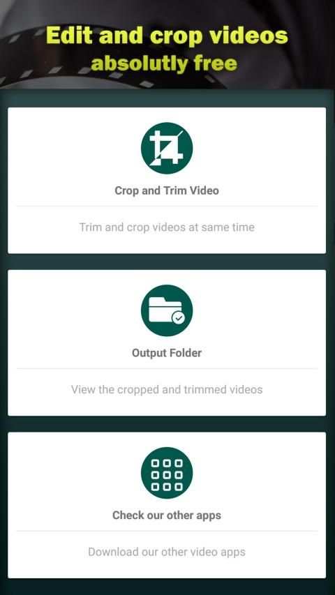 VidCrop - Quick video cropper & video trimmer screenshot 2