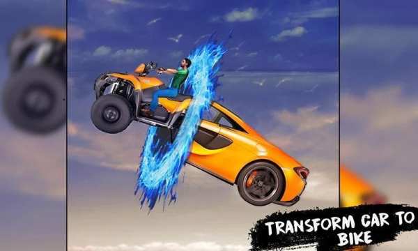 Grand Ramp Bike, Car & Plane Racing Transformers screenshot 13