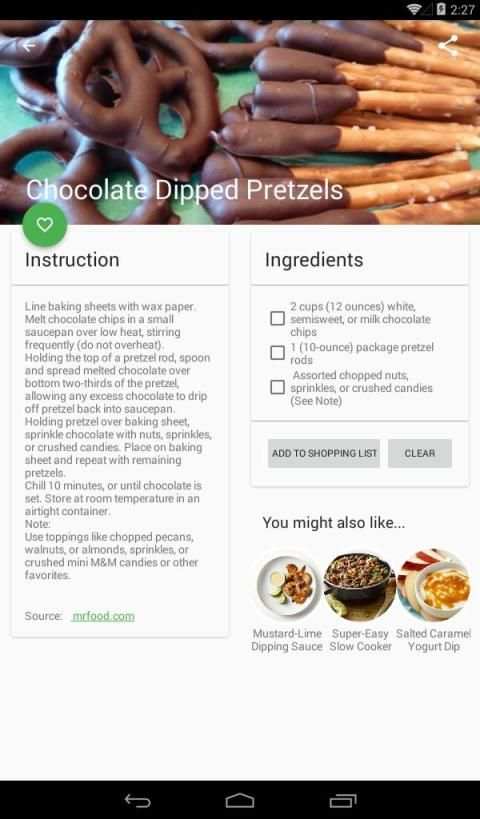 Game Day Recipes screenshot 1