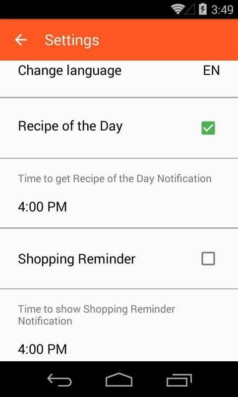 Game Day Recipes screenshot 5