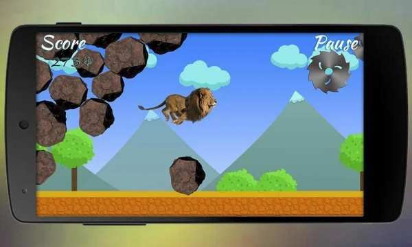 Jungle Lion Run स्क्रीनशॉट 3