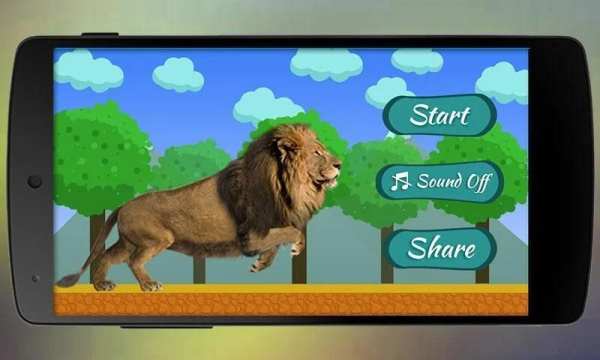 Jungle Lion Run स्क्रीनशॉट 7