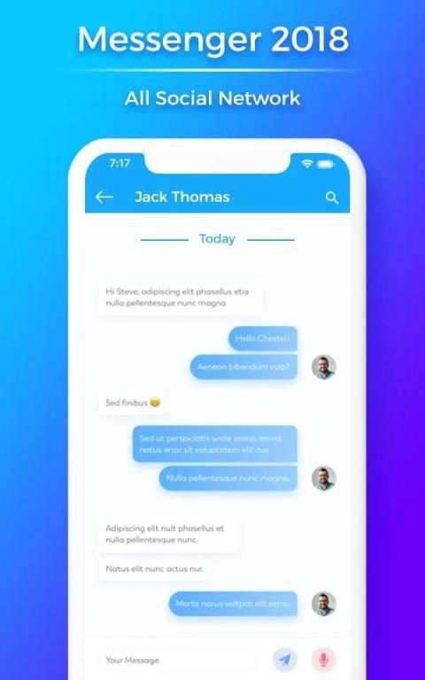 All in One Messenger 2019 screenshot 2