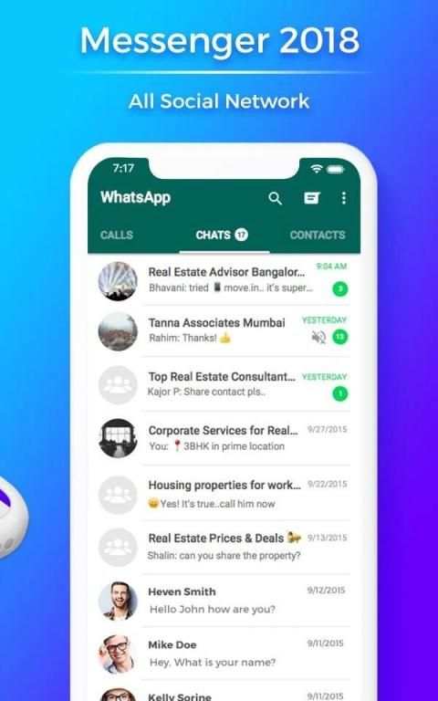 All in One Messenger 2019 screenshot 3