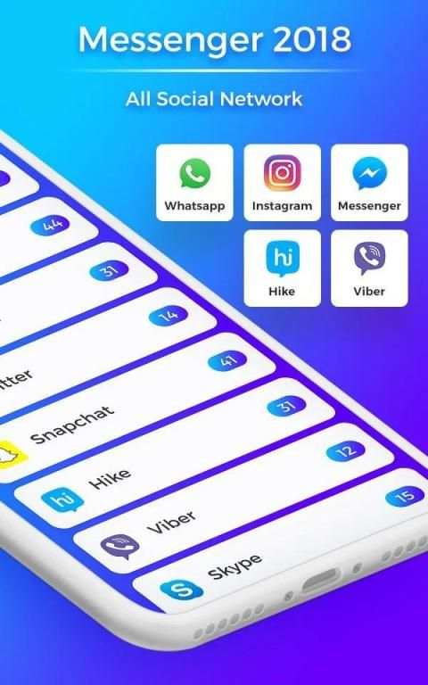 All in One Messenger 2019 screenshot 4