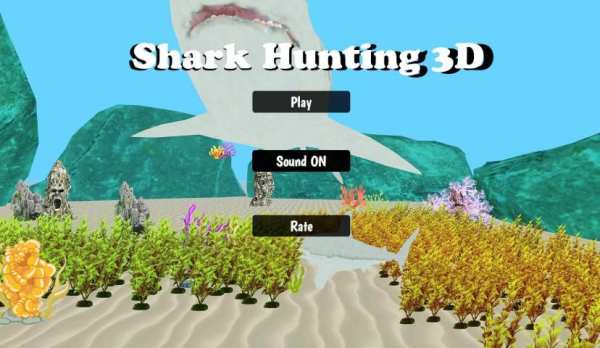 Under Water Shark hunting : Shark Games screenshot 1