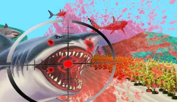 Under Water Shark hunting : Shark Games screenshot 4