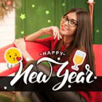 Happy New Year Photo Editor & Stickers 2020 on 9Apps