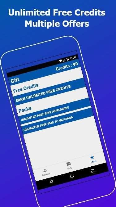 Free SMS screenshot 1