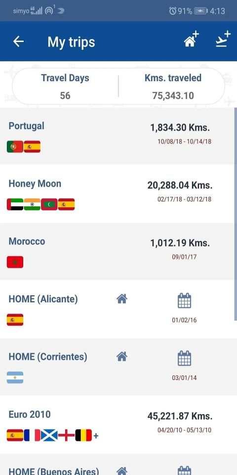 TravelMapp screenshot 5