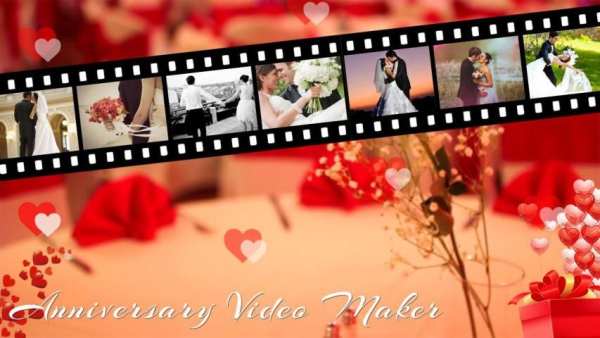 Anniversary Photo Video Maker स्क्रीनशॉट 4