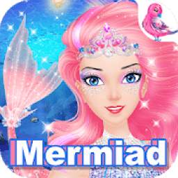 Princess Salon: Mermaid Dress up and Makeup Story