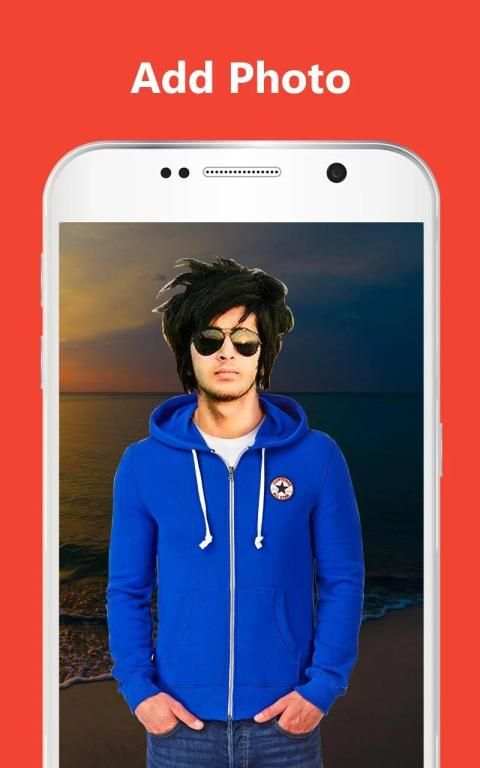 Men Sweatshirt Photo Montage स्क्रीनशॉट 33