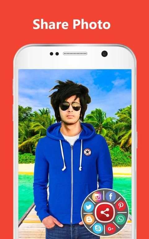 Men Sweatshirt Photo Montage स्क्रीनशॉट 12