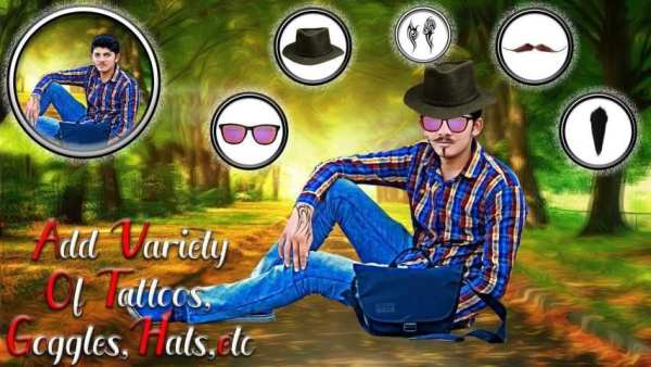 Man HairStyle Photo Editor скриншот 5