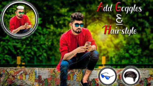 Man HairStyle Photo Editor скриншот 3