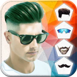 Man HairStyle Photo Editor आइकन