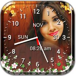 Photo Clock Live Wallpaper - Analog, Digital Clock