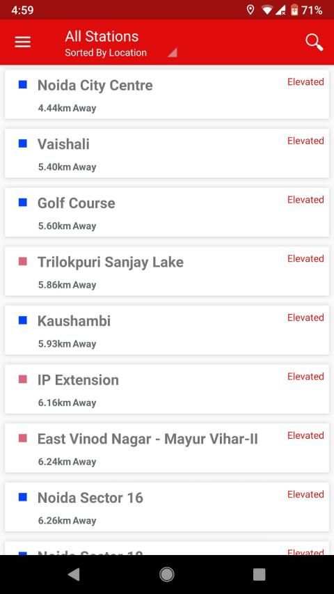 Delhi-NCR Metro screenshot 3