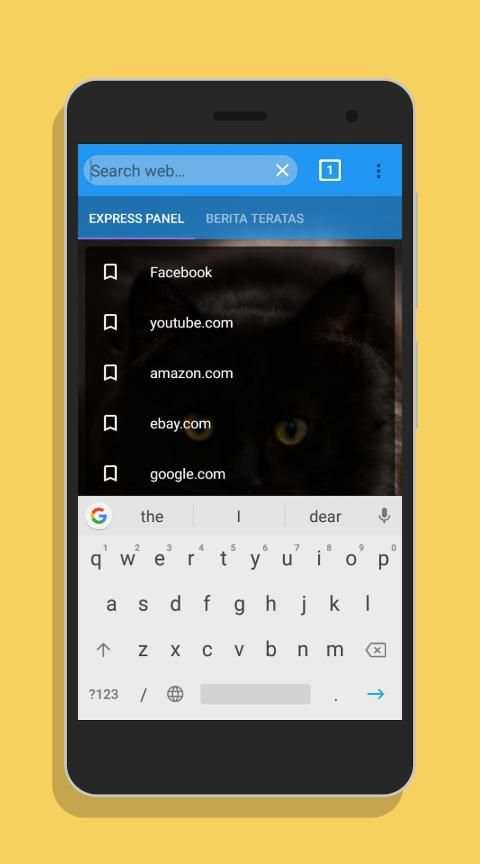 Uc fast browser स्क्रीनशॉट 3