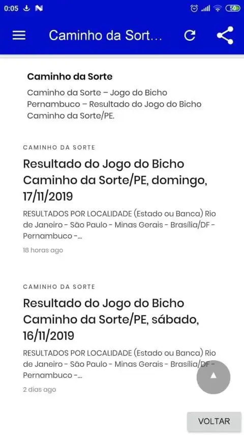 Download do aplicativo Resultados Jogo Do Bicho Grátis 2023 - Grátis - 9Apps