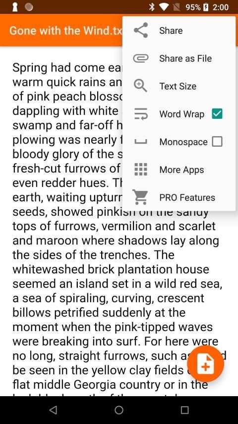 Text Viewer (Tiny, Ad-Free) screenshot 1