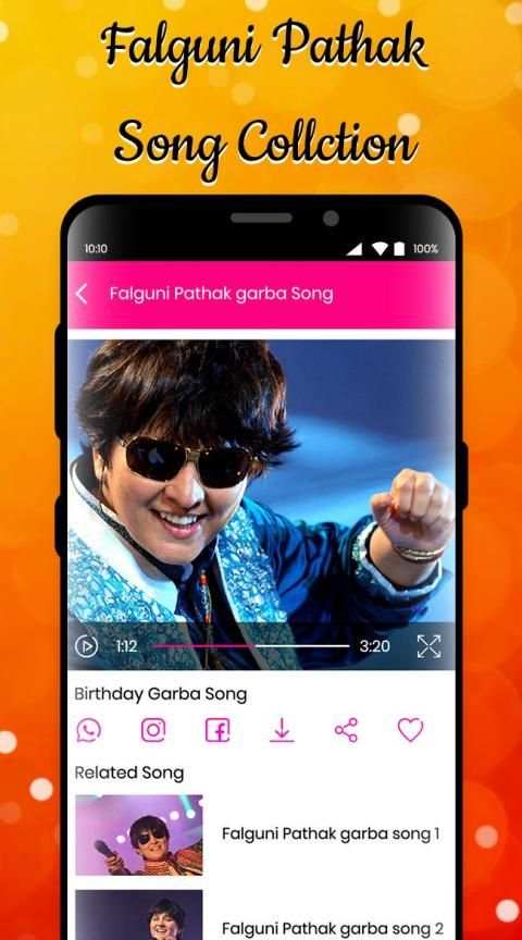 Falguni Pathak Garba Song 2019 स्क्रीनशॉट 3