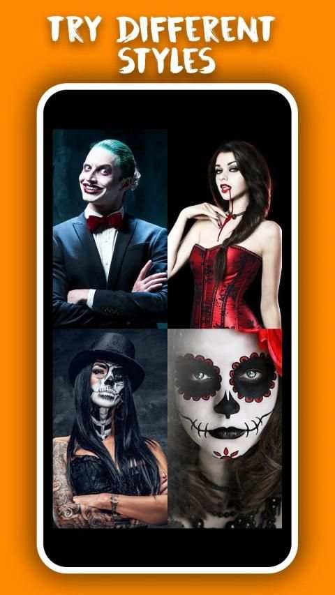 Halloween Scary Mask Photo Editor screenshot 5