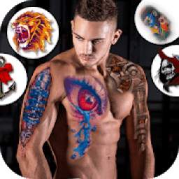 3D Tattoo Photo Editor - Tattoo On Body App