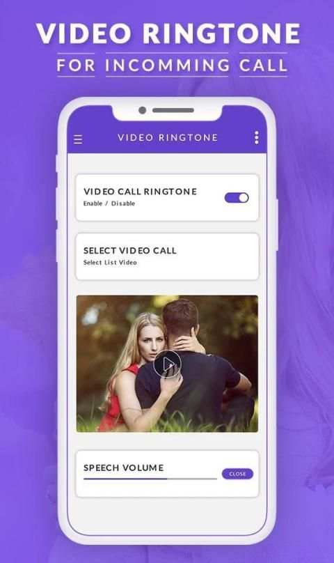 Video Ringtone For Incoming Call स्क्रीनशॉट 1
