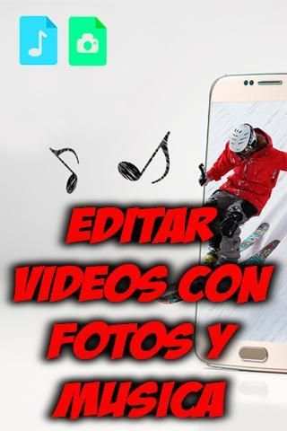 Editar Vídeos con Fotos y Música Tutorial screenshot 6