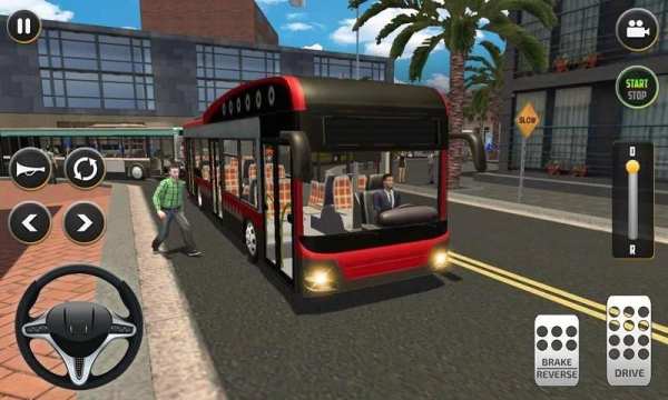 Autobus Simulator Pro - bus driving city screenshot 3