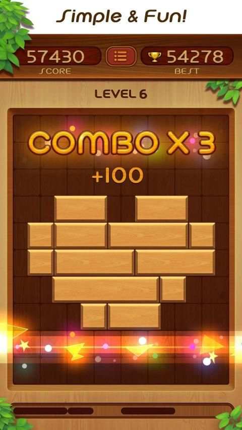 Wood Crush™ - Wood Block Puzzle & Brick Games स्क्रीनशॉट 2