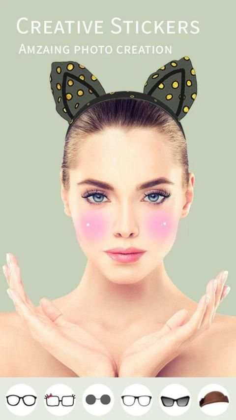 Makeup Photo Editor-Magic Selfie Camera स्क्रीनशॉट 4