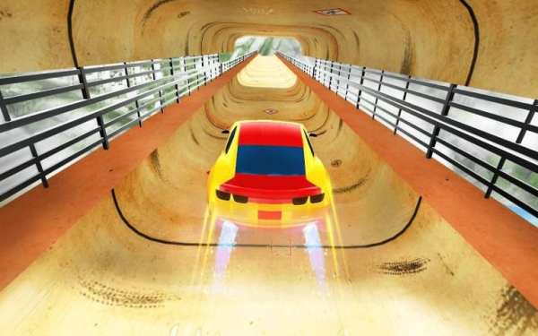 Ramp Car Stunts Racing screenshot 1