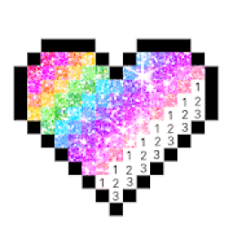 Daily Pixel - Color by Number, Happy Pixel Art आइकन