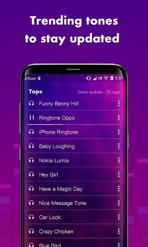 New Hot Ringtone screenshot 1