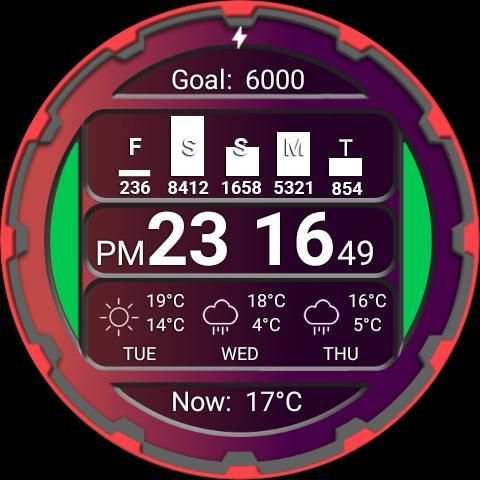 Grid Watch Face screenshot 3