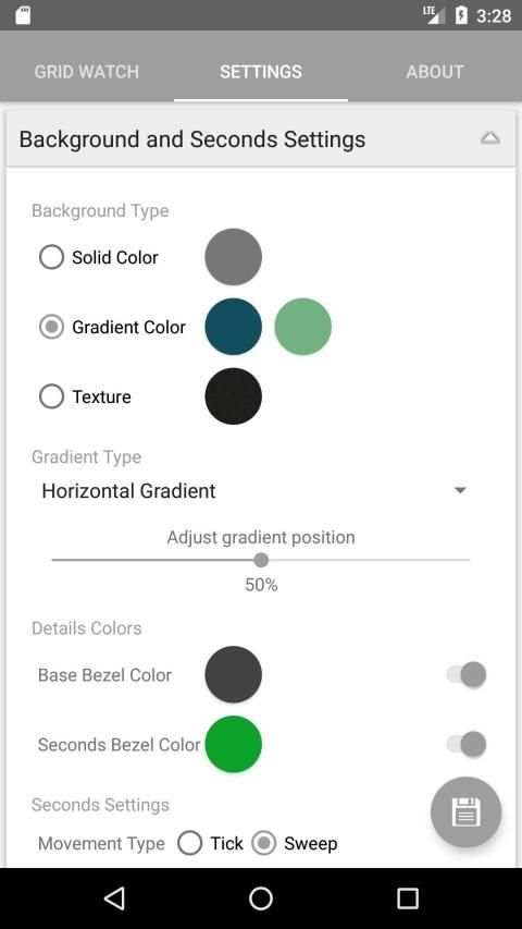 Grid Watch Face screenshot 5