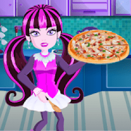 Monster Dolls High Cooking Pizza icon