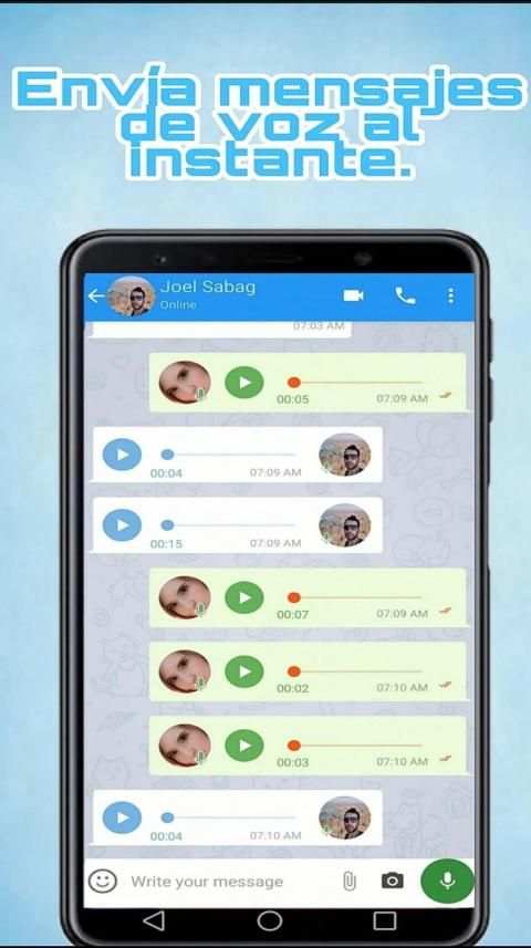 Messenger Negro / Messenger Oscuro,Free Black Chat screenshot 2