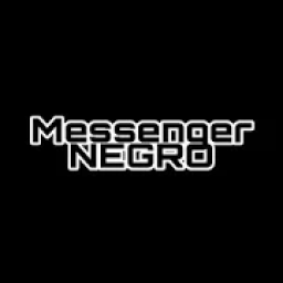 Messenger Negro / Messenger Oscuro,Free Black Chat icon