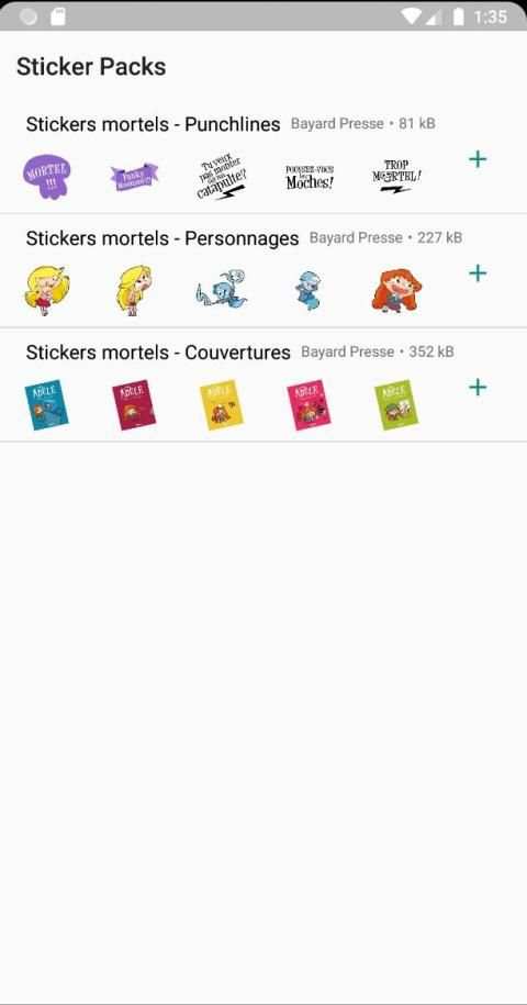 Stickers mortels WhatsApp screenshot 4