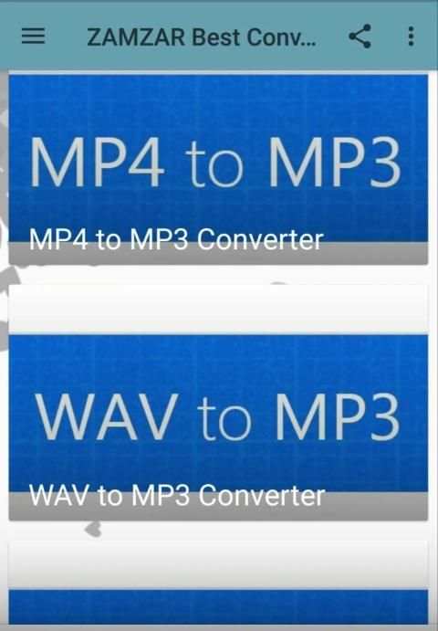 ZAMZAR Best Any Converter screenshot 3