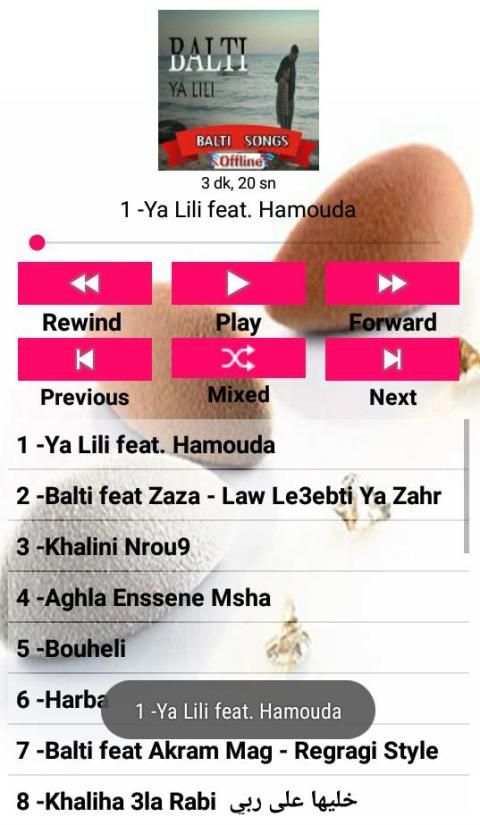 بلطي ياليلي - Balti - Ya Lili İnternetsiz screenshot 3