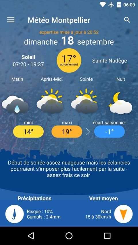 Météo Montpellier screenshot 5