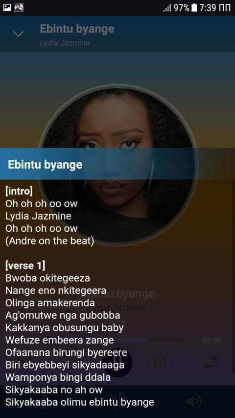 Lydia Jazmine songs offline screenshot 1