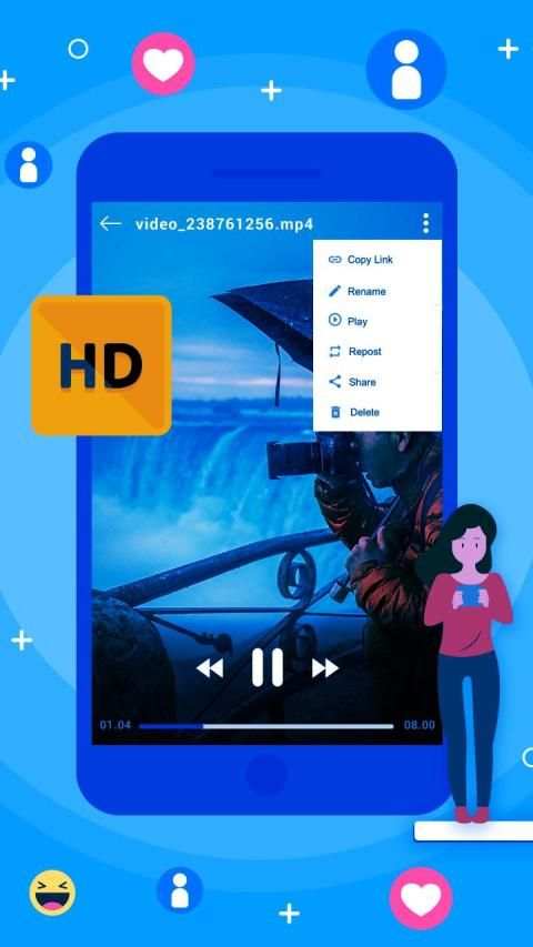 Video Downloader For Facebook Free HD Online 2020 screenshot 2