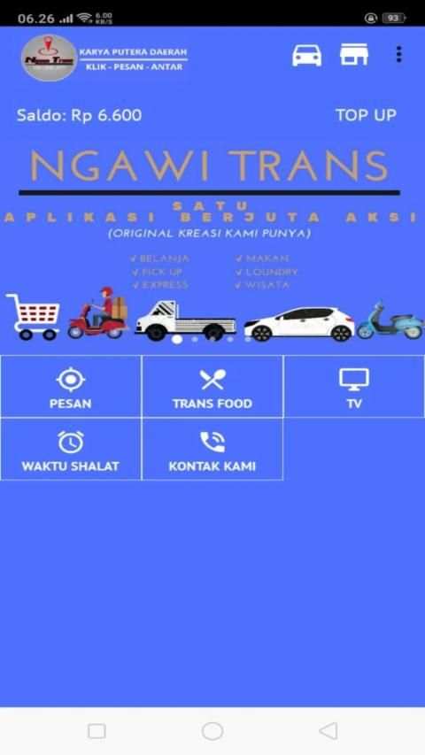 Ngawi Trans screenshot 1