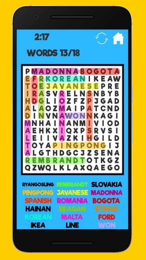 Find Words Game with Levels screenshot 1